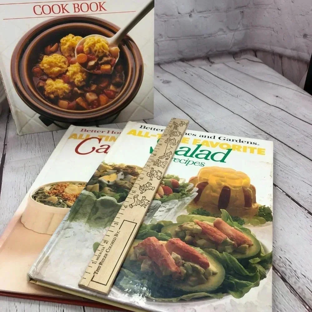 vintage better homes and gardens cookbook bundle